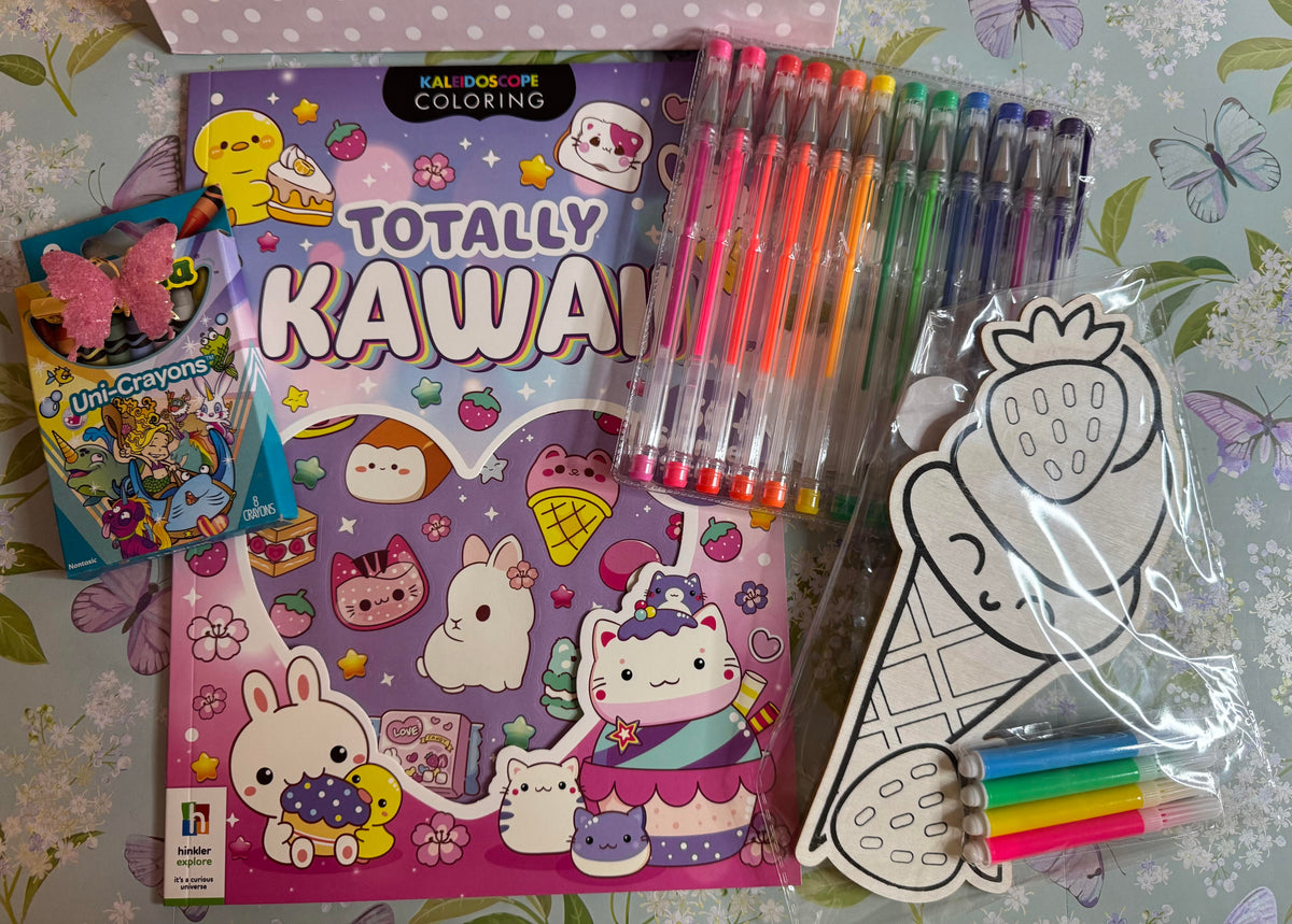 TigerLily's Treasures Child Tween Girl Sketchbook Pre-Made Bundle Gift Set